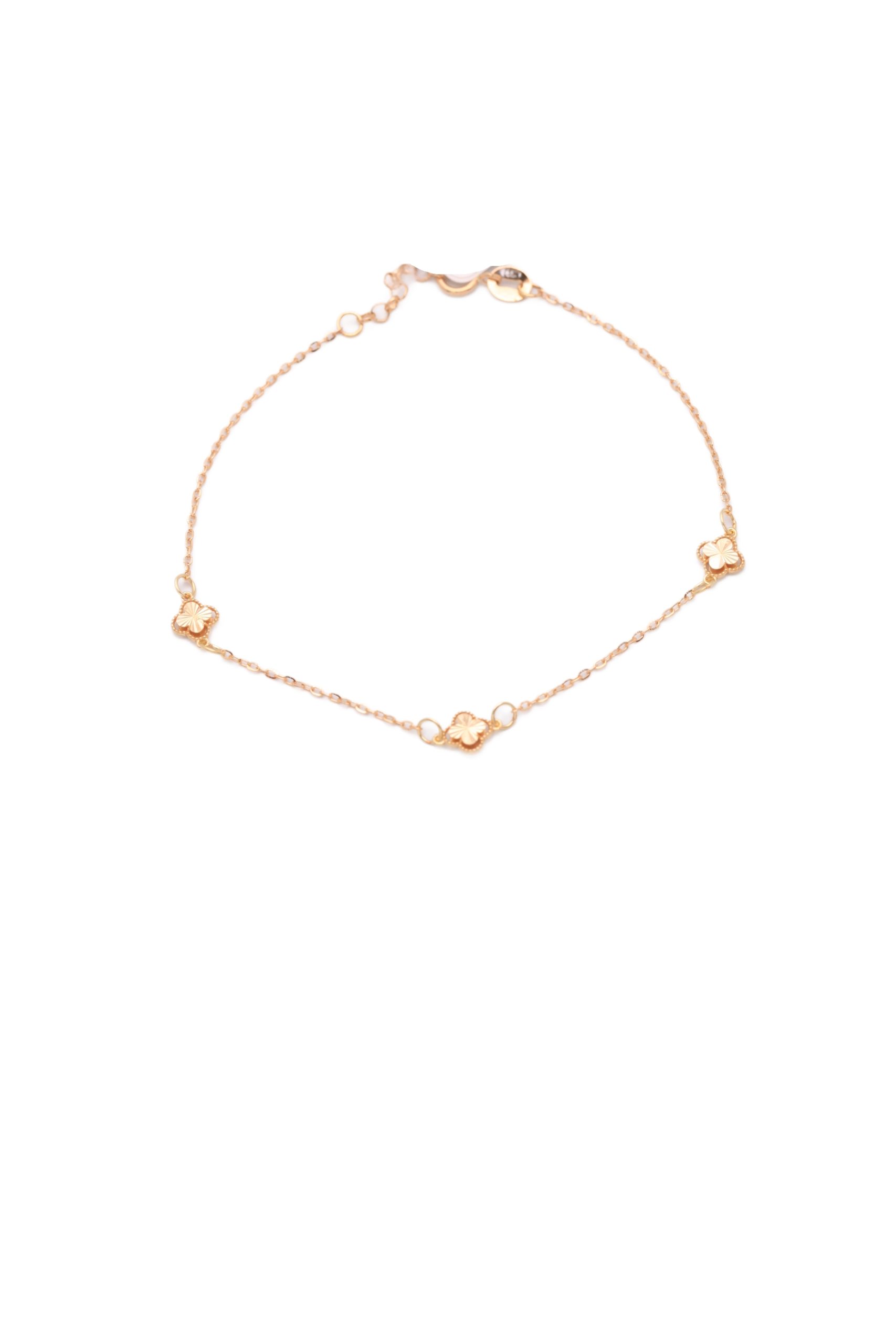 دستبند زنانه طلا ۱۸ عیار کیمیا