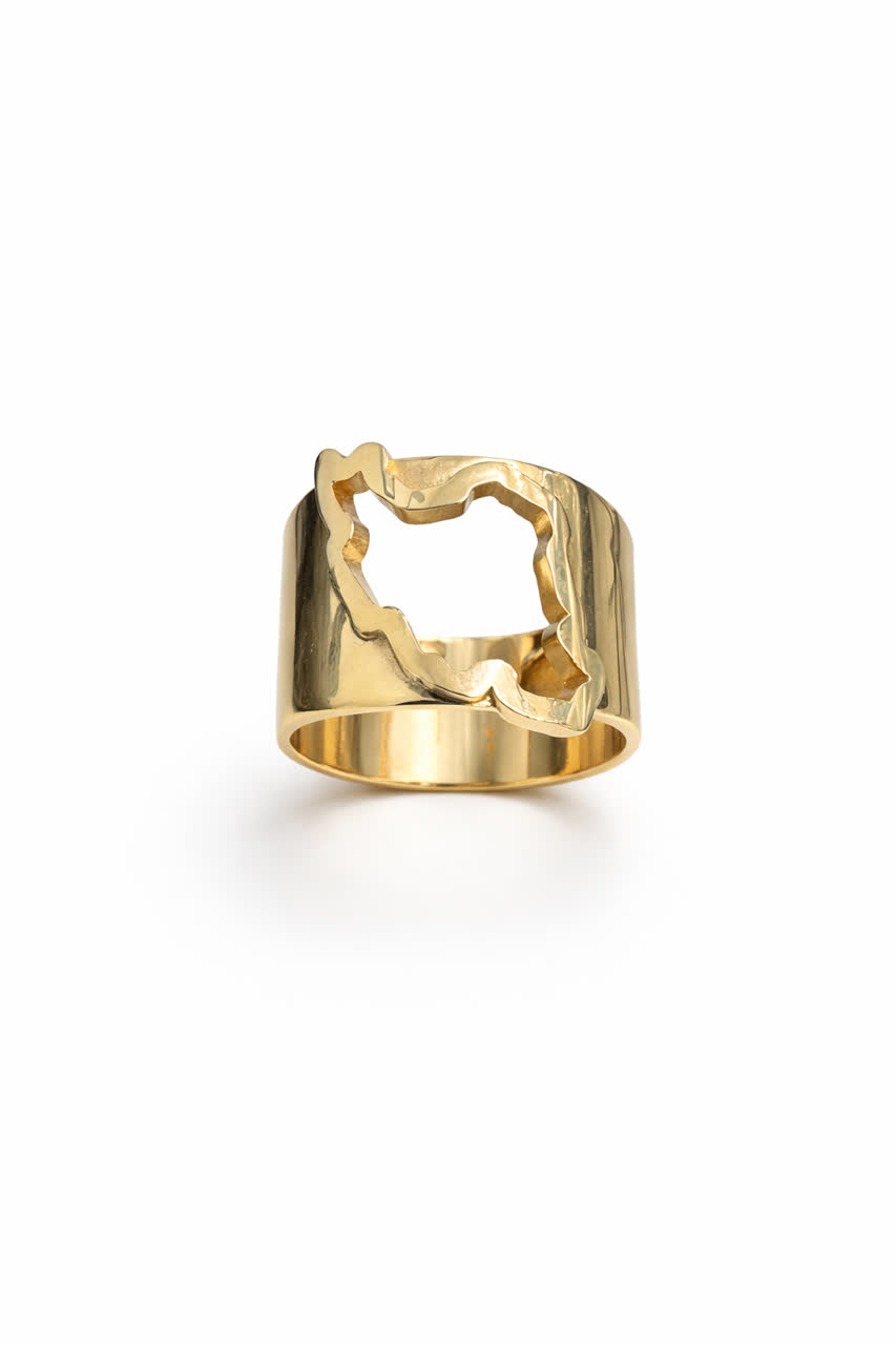 انگشتر زنانه طلا ۱۸ عیار ایران