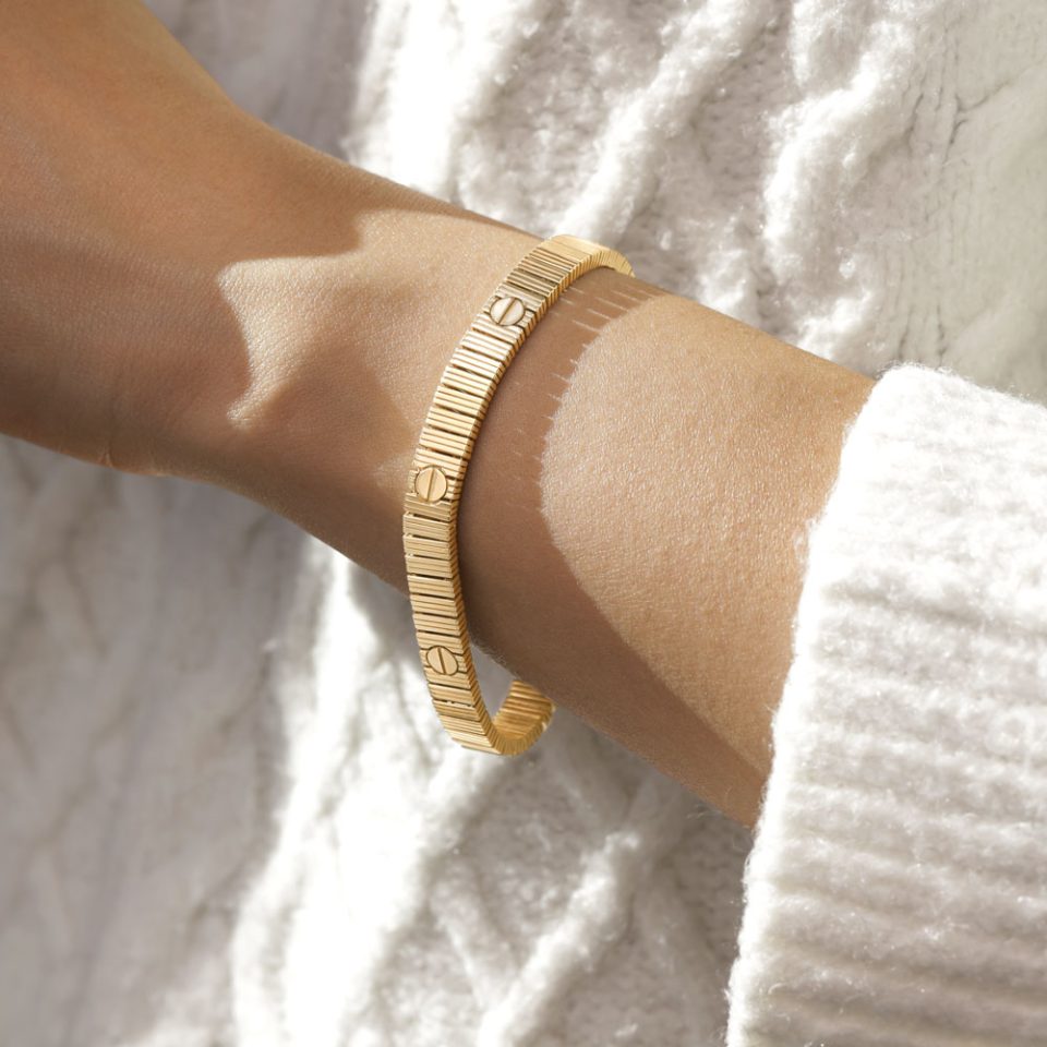 دستبند زنانه طلا ۱۸ عیار کارتیه آنلیمیتد تیم بازاریابی