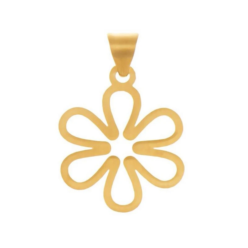 آویز طلا ۱۸ عیار گل