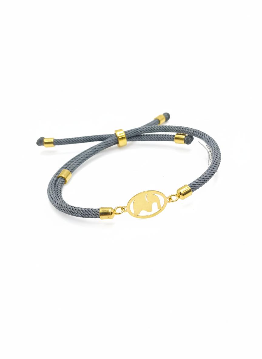 دستبند طلا ۱۸ عیار بندی فیل