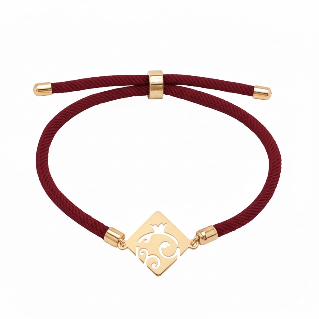 دستبند طلا ۱۸ عیار انار