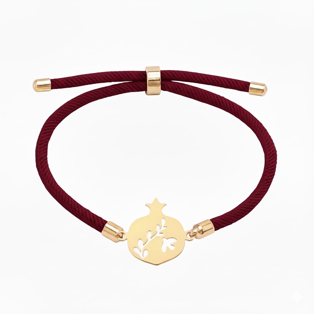 دستبند طلا ۱۸ عیار انار