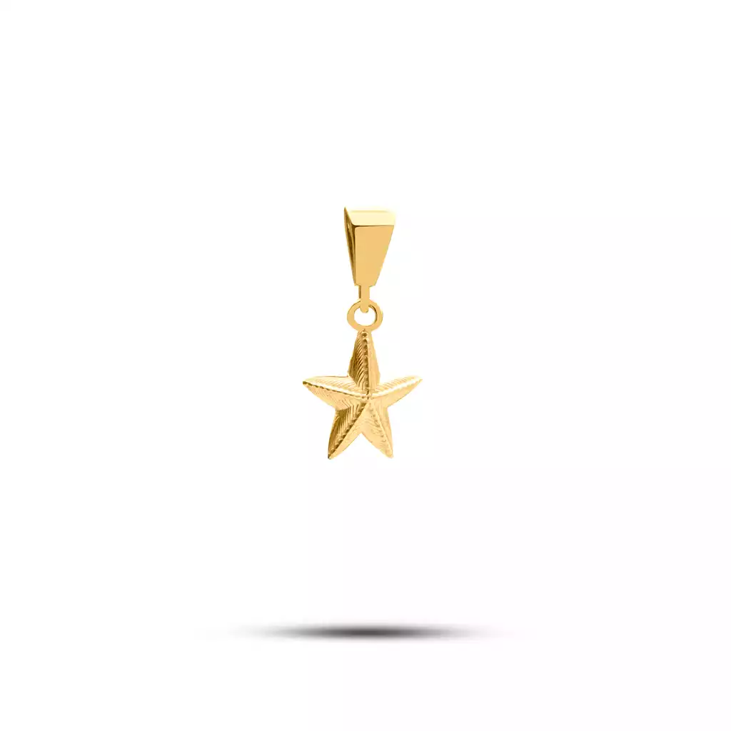 آویز طلا مینیمال ستاره