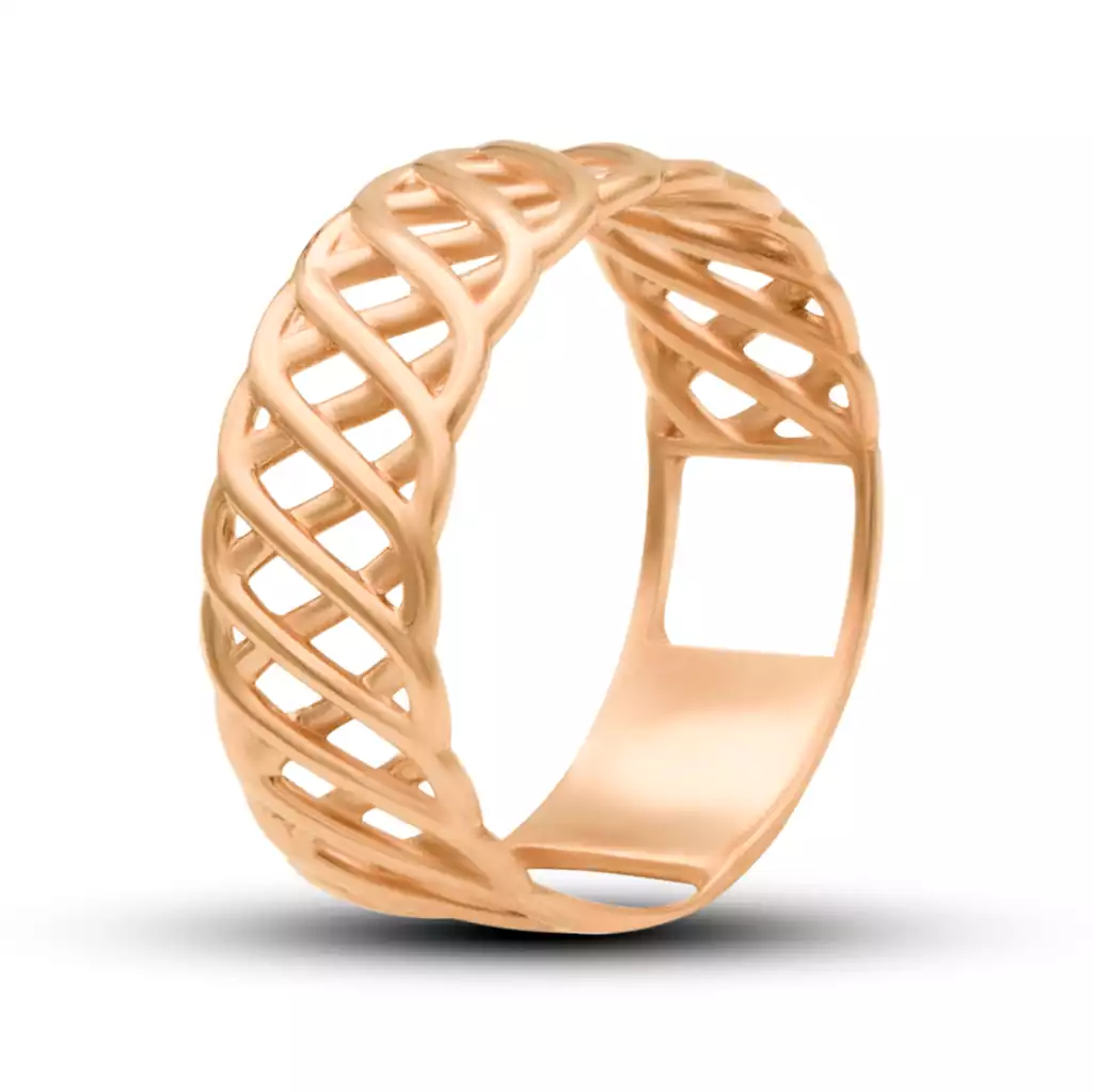 انگشتر طلا مشبک