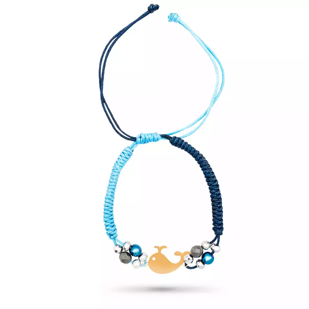 دستبند طلا بافت  وال