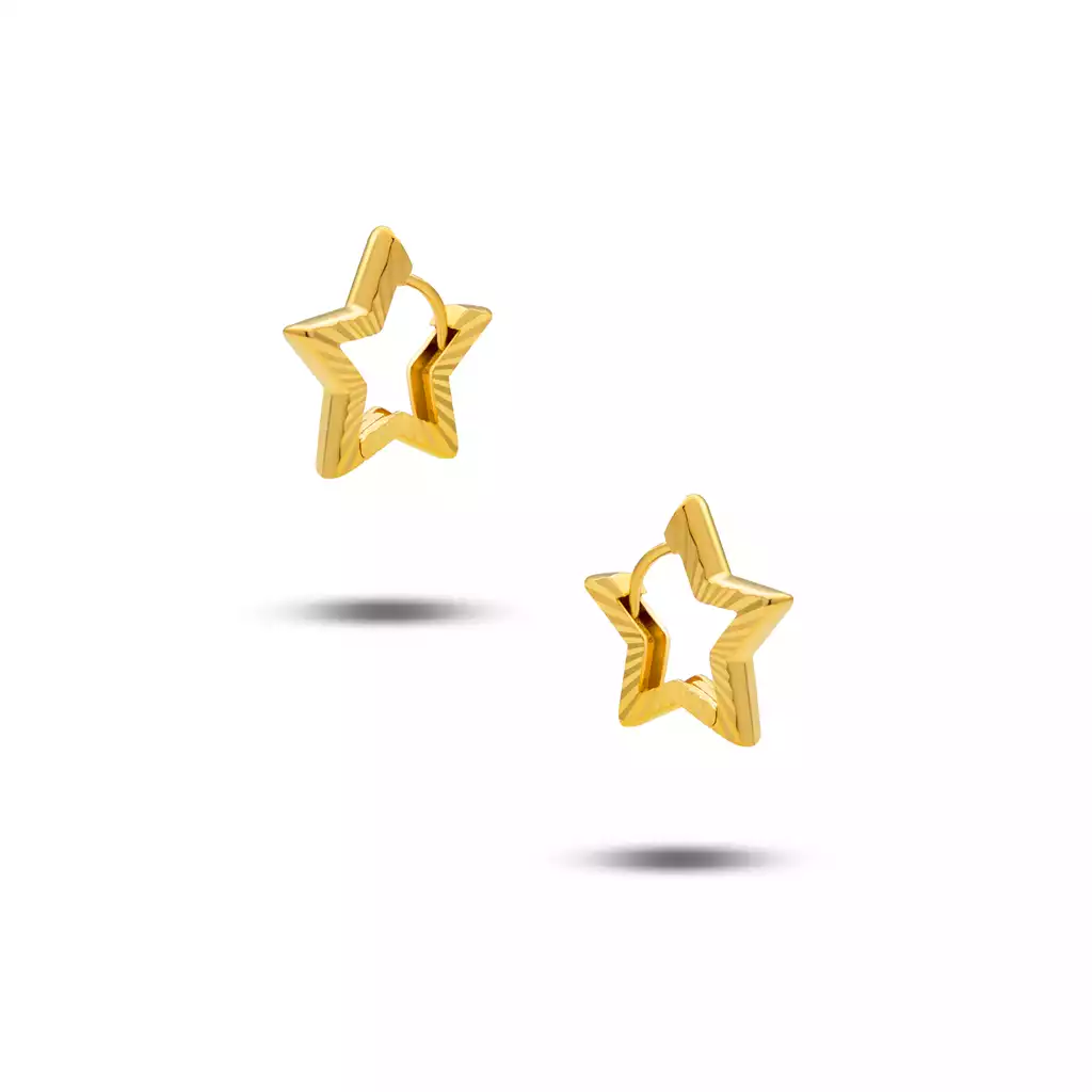 گوشواره طلا زنانه ستاره