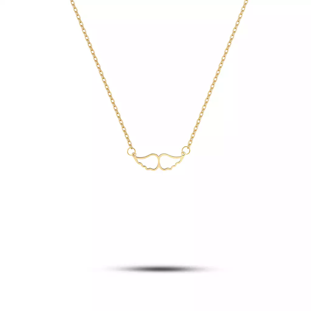 گردنبند طلا دو بال فرشته