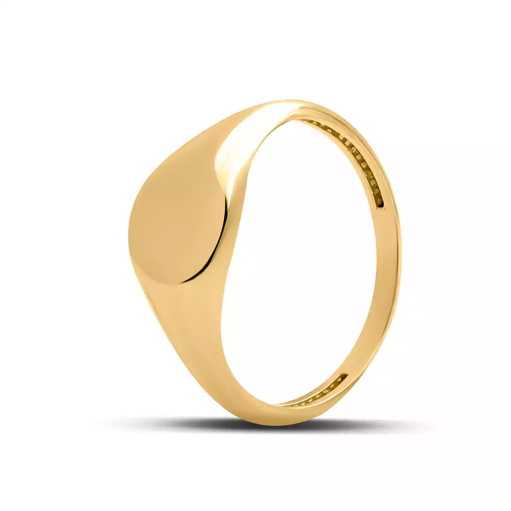 انگشتر طلا بدون نگین پینکی سلین