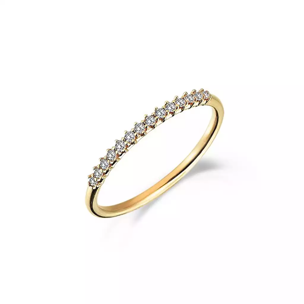 انگشتر طلا نگین دار دُرسان