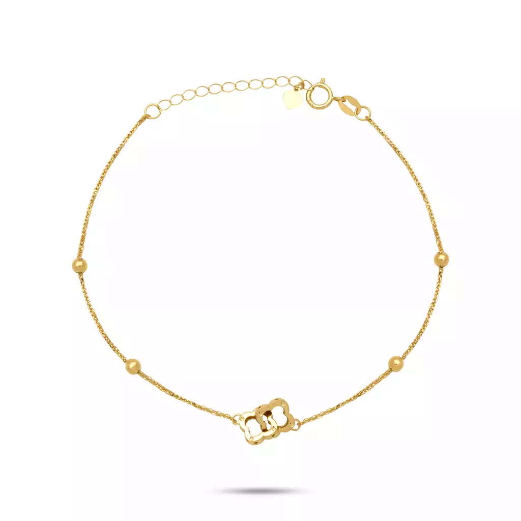 دستبند طلا زنجیری ونکلیف اهورا