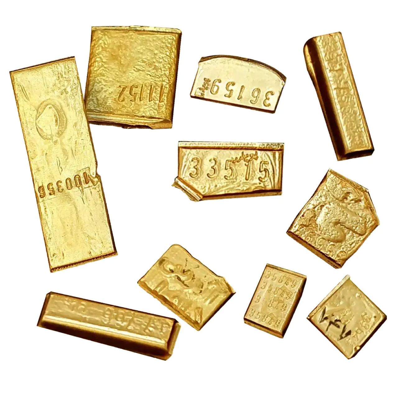 طلای آب‌ شده ۹ گرم ۷۵۰ عیار طلای دلارام