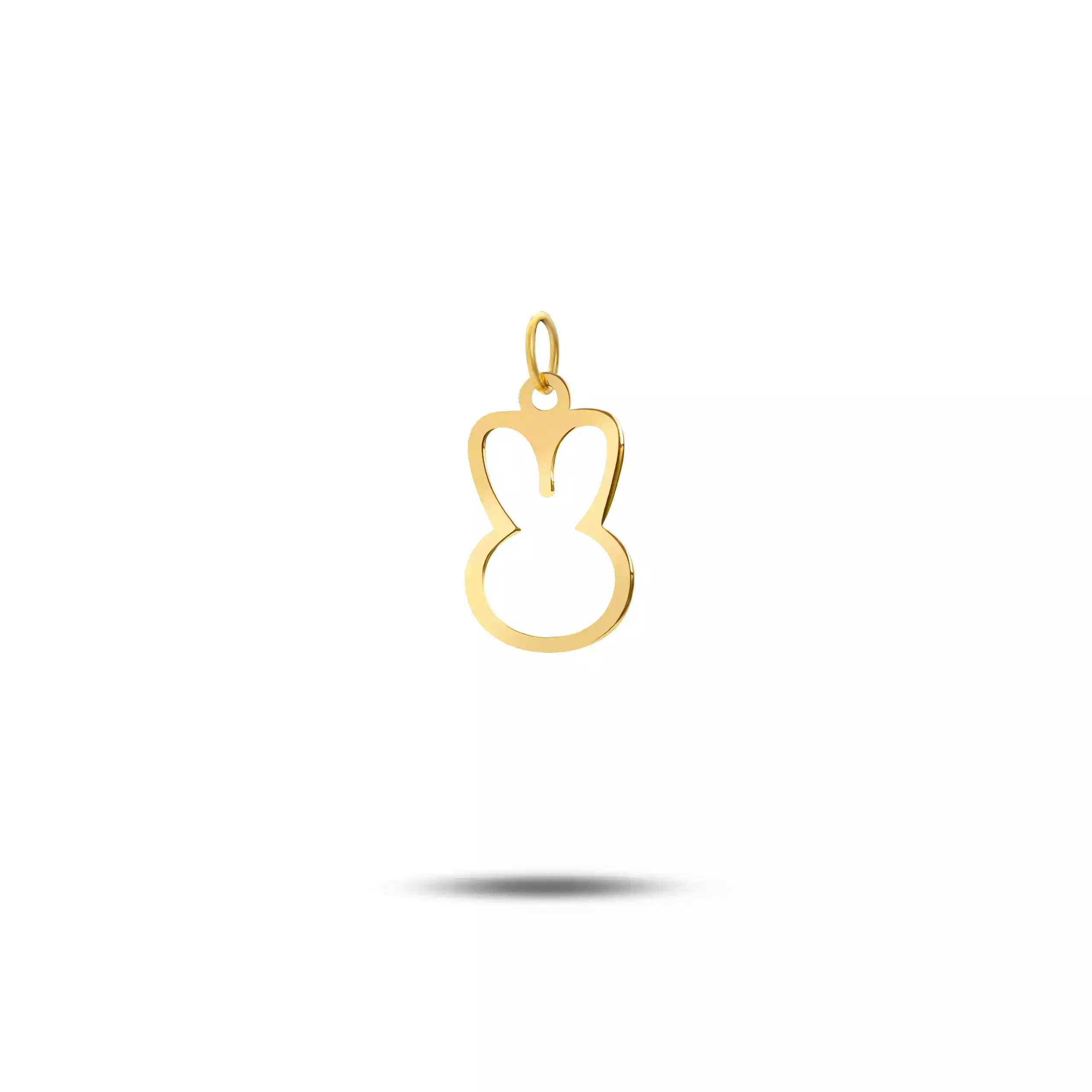 آویز طلا زنانه خرگوش مینیمال