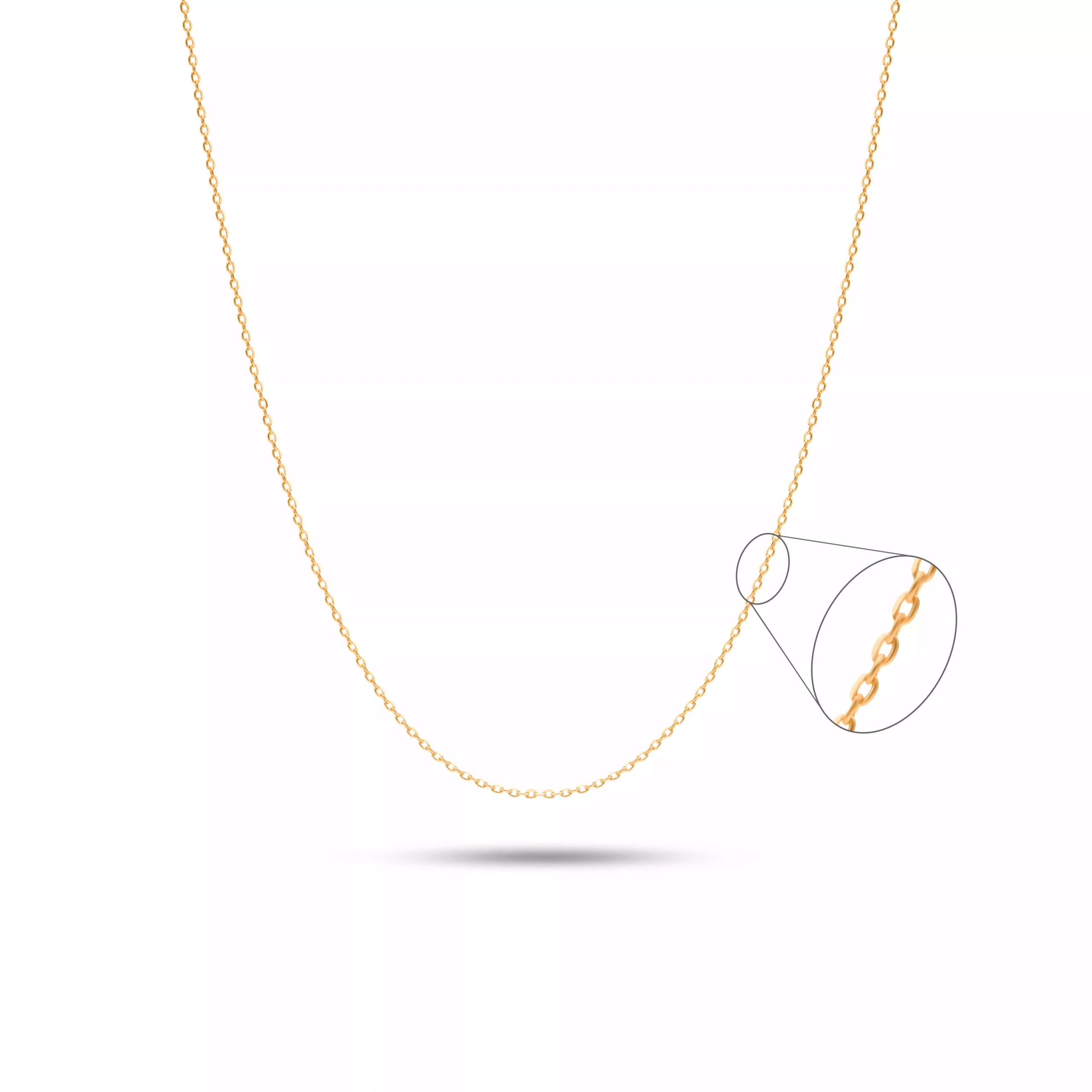 زنجیر طلا فلامینگو درب 25