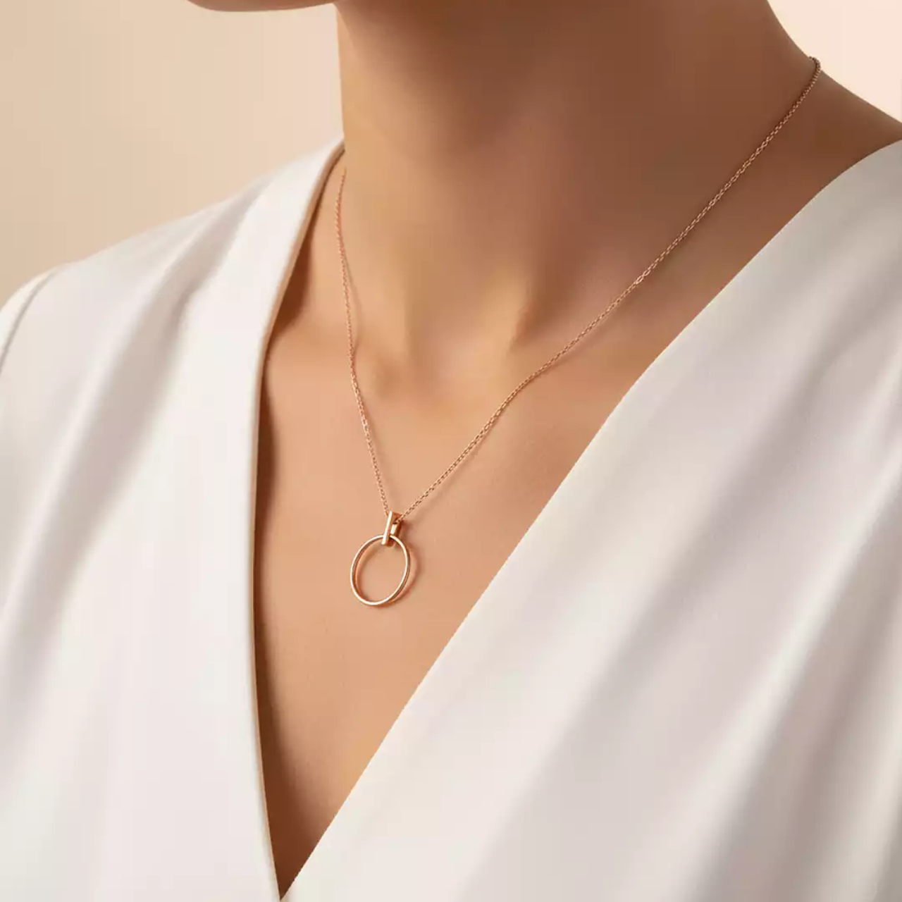 گردنبند طلا حلقه ایو