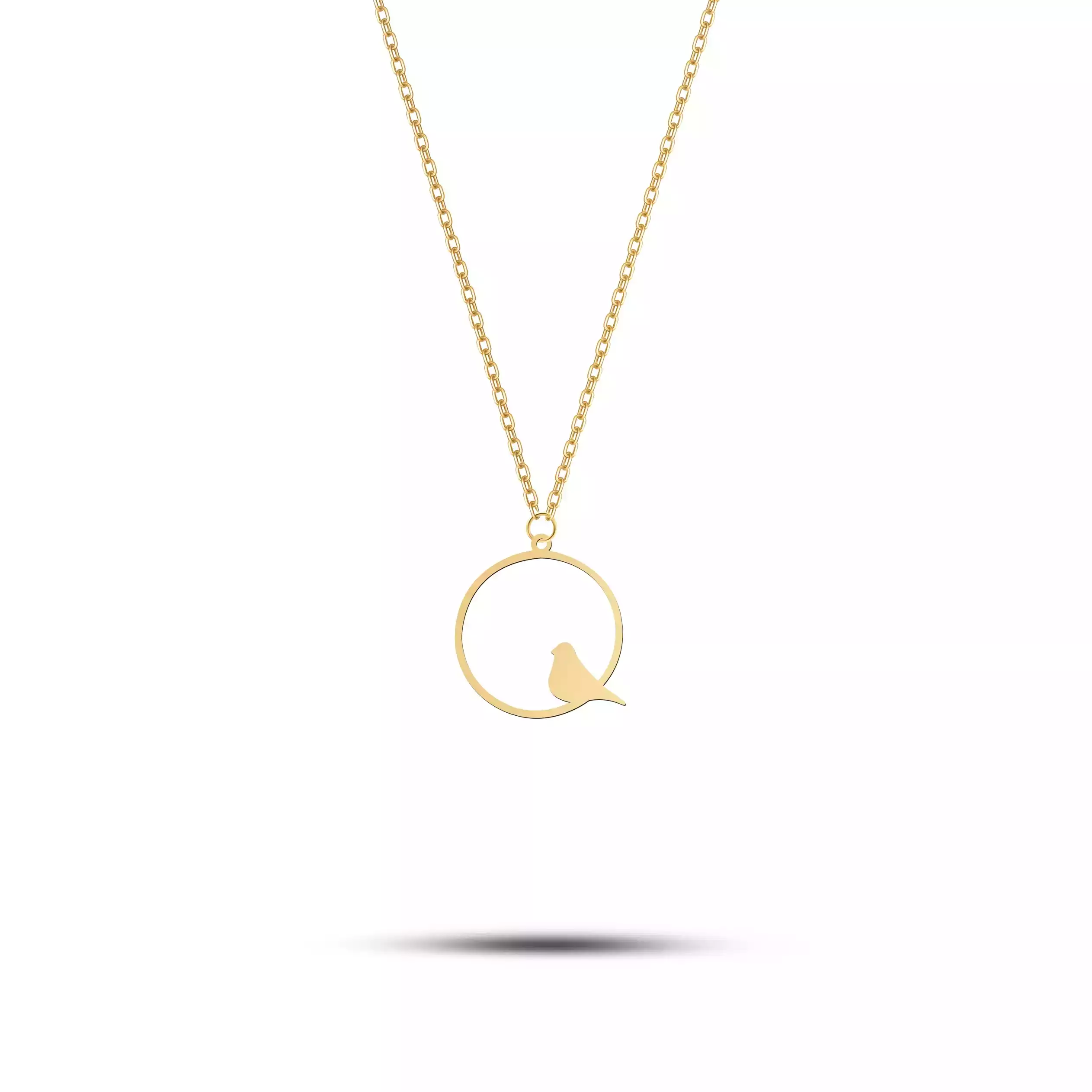 گردنبند طلا زنجیری آوای پرنده