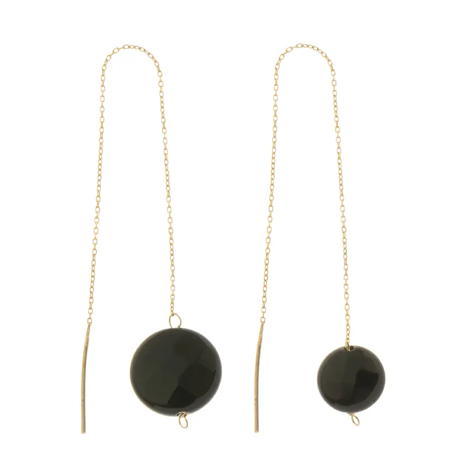 گوشواره طلا 18 عیار زنانه مدل ME0919