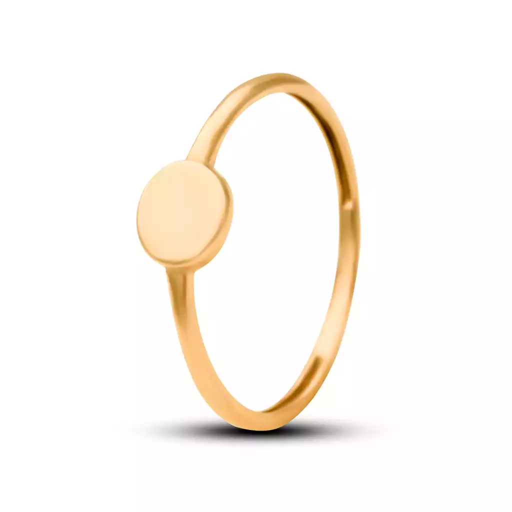 انگشتر طلا دایره