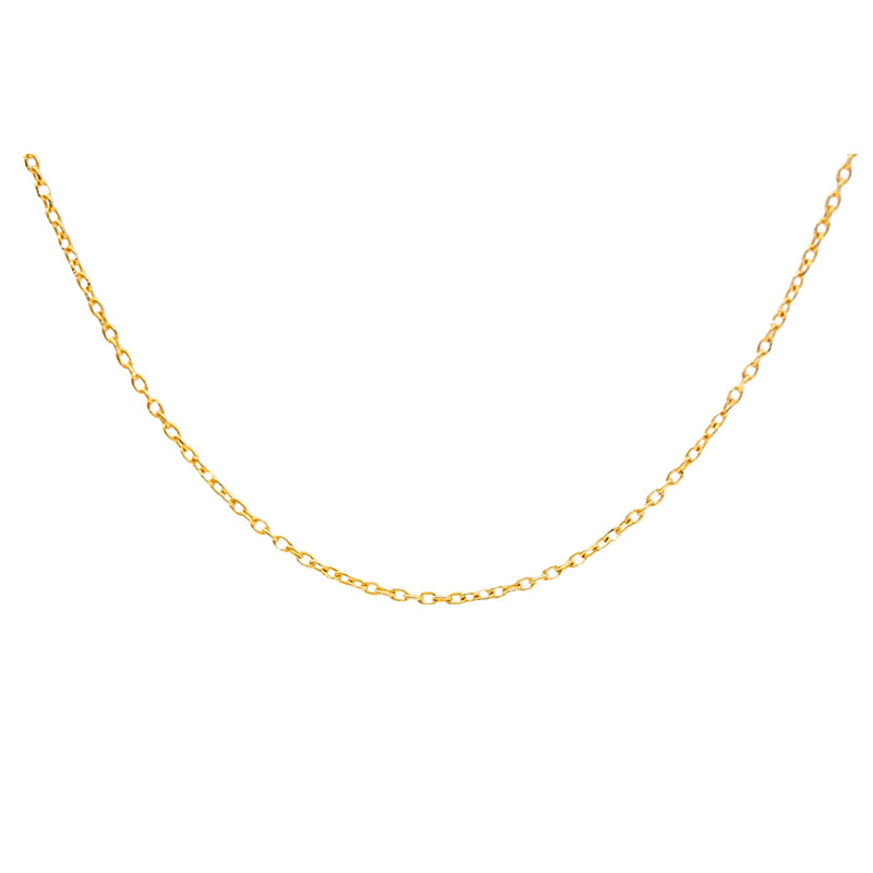 گردنبند طلا زنانه مدل زنجیر فلامینگو