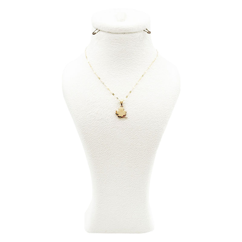 آویز طلا زنانه مدل شبدر