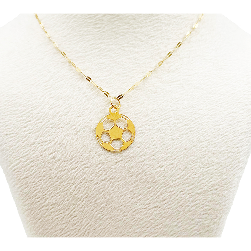 آویز طلا زنانه مدل توپ