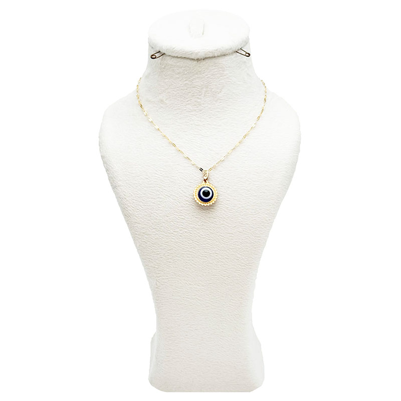 آویز طلا زنانه مدل چشم زخم