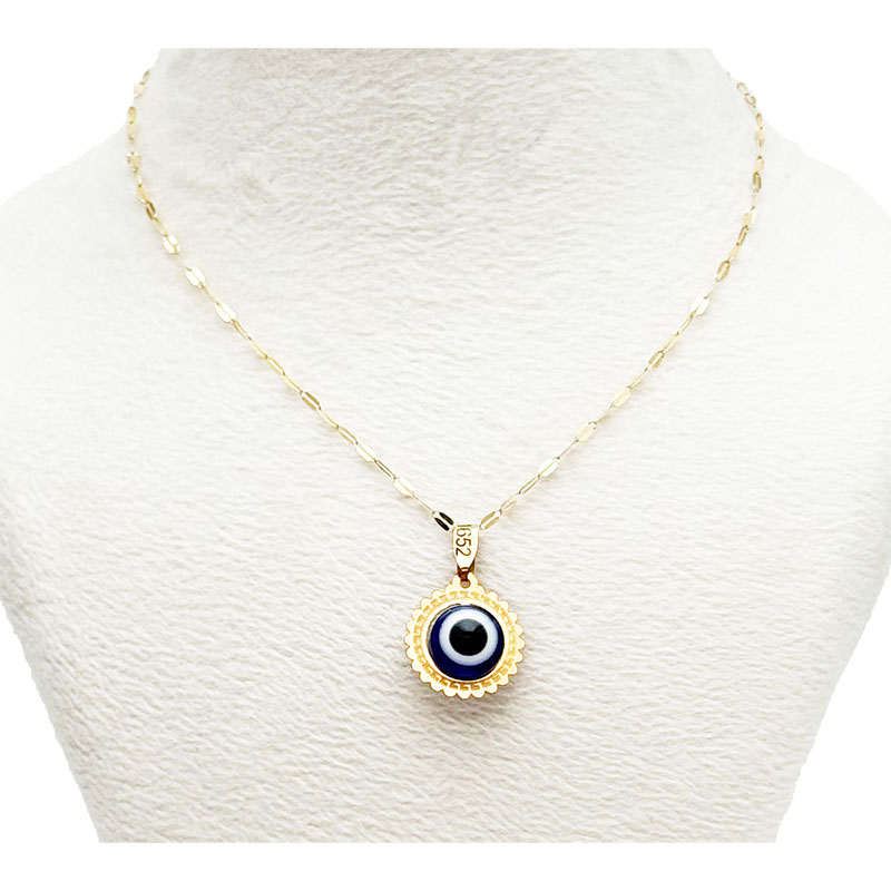 آویز طلا زنانه مدل چشم زخم